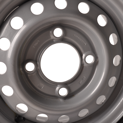 Cantonal Compleet wiel - 155R13  band + velg - steekmaat 4x130 - draagvermogen 500  kg -  85 mm naafdiameter