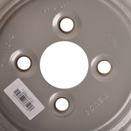 Cantonal Compleet wiel - 195/55R10C -  band + velg - opel steek: 4x100 - 10PR - draagvermogen 500 kg - naafdiameter 60 mm