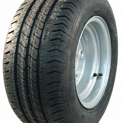 Cantonal Compleet wiel - 195/55R10C -  band + velg - steek: 5x140 - 10PR - draagvermogen 750 kg - naafdiameter 94 mm