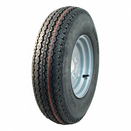 Cantonal Compleet wiel - 5.00-10 band + velg - opel steek: 4x100 - 6PR - draagvermogen 440 kg - ET 23,5 - naafdiameter 60 mm