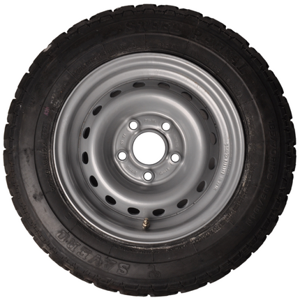 Cantonal Compleet wiel met offroad profiel 185/70R13 band + velg - Mercedes steek 5x112 - draagvermogen 950 kg - naafdiameter 67 mm