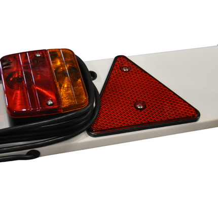 Cantonal Complete lichtbalk voor aanhanger met 9 meter kabel - 122 cm - 7 polig