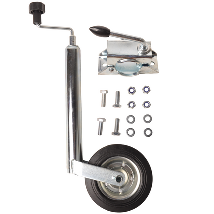 Cantonal Complete neuswiel set - 48 mm - bestaande uit neuswiel, neuswiel klem en bevestigingsmaterialen