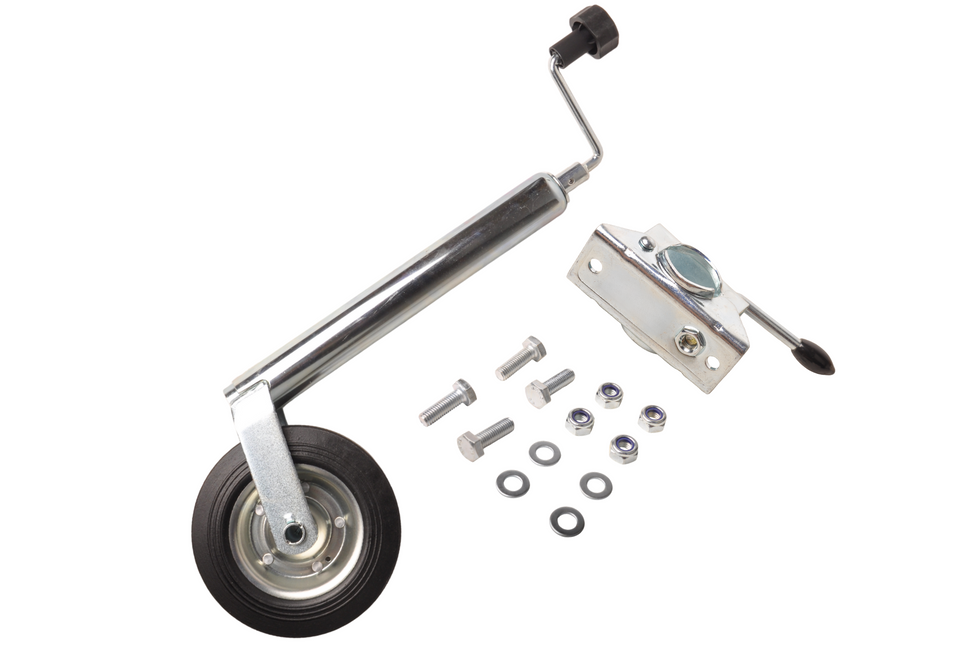 Cantonal Complete neuswiel set - 48 mm - bestaande uit neuswiel, neuswiel klem en bevestigingsmaterialen