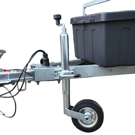 Cantonal Complete neuswiel set - 48 mm - bestaande uit neuswiel, neuswiel klem en bevestigingsmaterialen