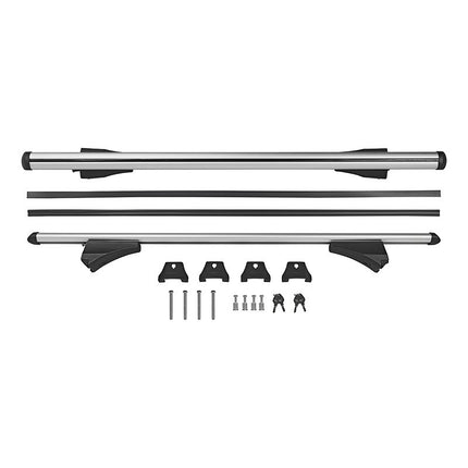Cantonal Dakraildrager 120 cm - 75 kg maximale belasting - voor gesloten dakrail