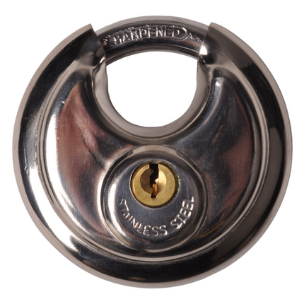 Cantonal Discusslot (70 mm) met gelijke sleutels in serie (2570C)