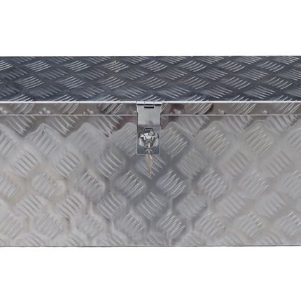 Cantonal Disselkist aluminium traanplaat 760x235x300 mm - vlinderslot
