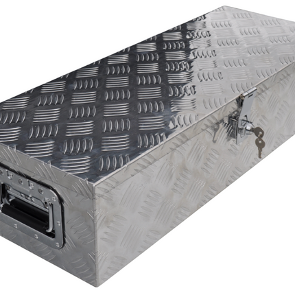 Cantonal Disselkist aluminium traanplaat 800x300x190 mm - vlinderslot