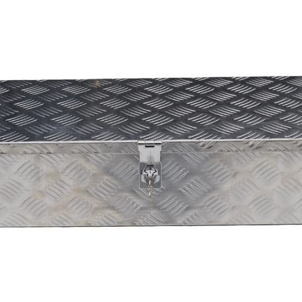 Cantonal Disselkist aluminium traanplaat 800x300x190 mm - vlinderslot
