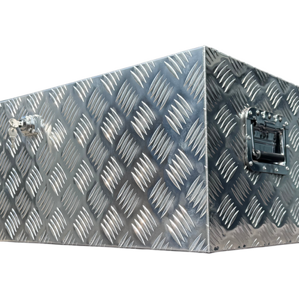 Cantonal Disselkist aluminium traanplaat 840x400x310 mm - vlinderslot