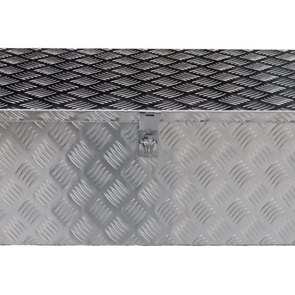 Cantonal Disselkist aluminium traanplaat 840x400x310 mm - vlinderslot