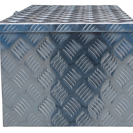 Cantonal Disselkist aluminium traanplaat 840x400x310 mm - vlinderslot