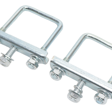 Cantonal disselklemmen voor neuswielklem vierkant (48 mm) voor koker 60mm ( 2 stuks)