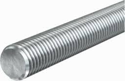 Cantonal Draadeind RVS M12 (1 meter)