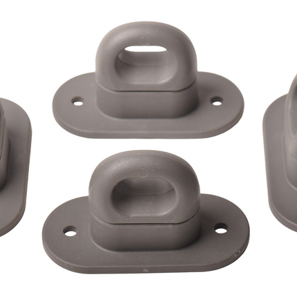 Cantonal Draaisluitingen / tourniquets voor o.a. huifdoek (plastic)  - 4 stuks