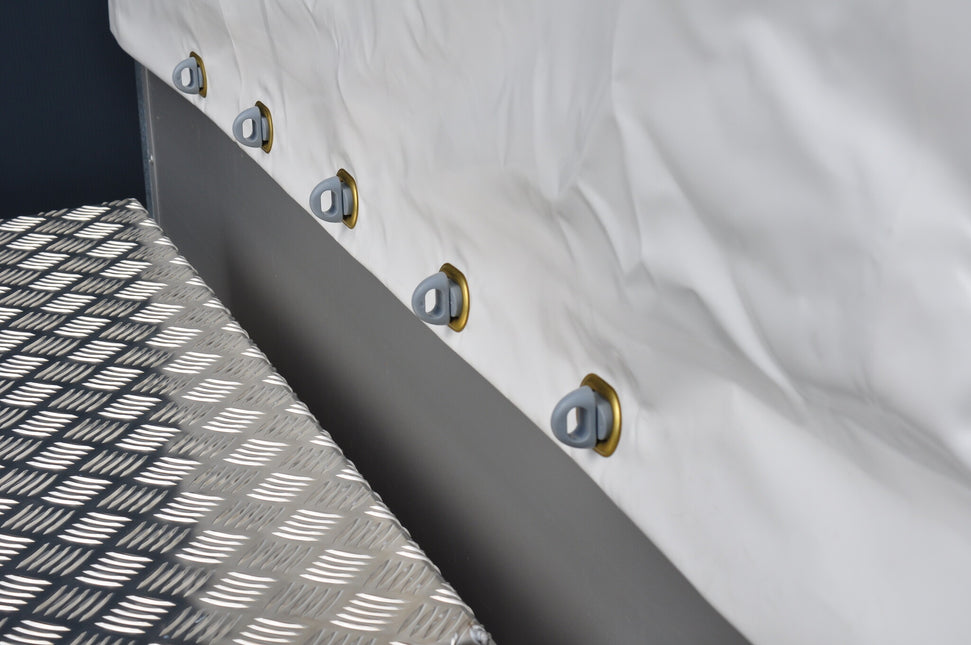 Cantonal Draaisluitingen / tourniquets voor o.a. huifdoek (plastic)  - 4 stuks