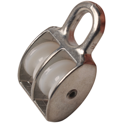 Cantonal Dubbele katrol voor 6 mm touw