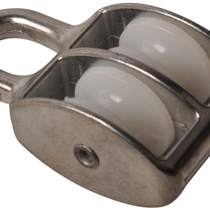 Cantonal Dubbele katrol voor 6 mm touw