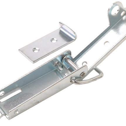 Cantonal Eierkistsluiting met haak - 130x30 mm  - inclusief slothaak - haaklengte 64 mm