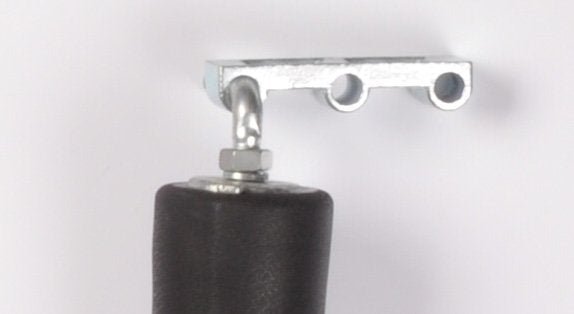 Cantonal Eindstuk borststang paardentrailer 53x43 mm - 90 graden
