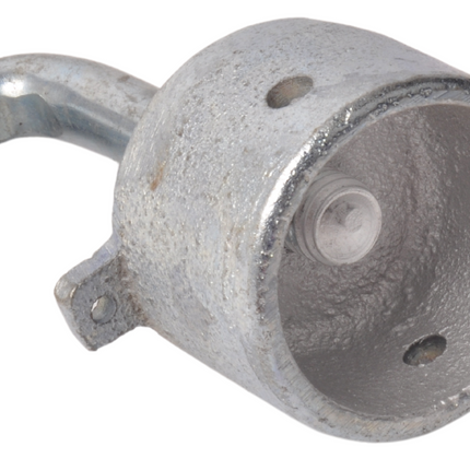 Cantonal Eindstuk borststang paardentrailer 53x43 mm - ronde haak