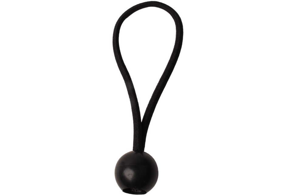 Cantonal Elastische zeilbinders  4x zwart 150 mm > 300 mm