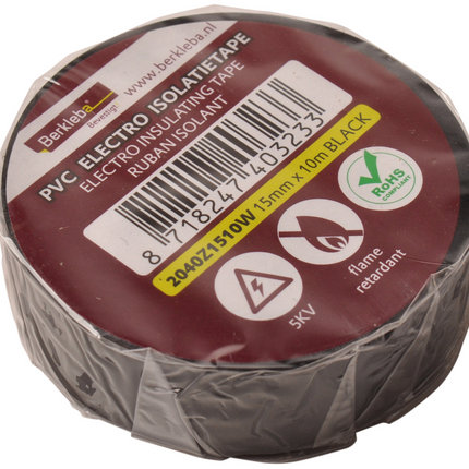 Cantonal Electra isolatieband 15 mm x 10 meter