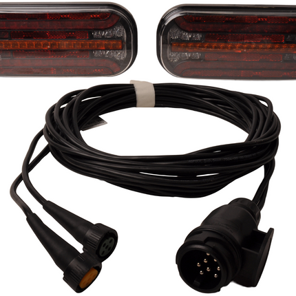 Cantonal Fristom FT-230 - LED verlichtingsset - 13 polig - inclusief dynamische richtingaanwijzers - kies de gewenste hoofdkabel