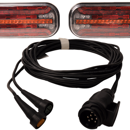Cantonal Fristom FT-230 - LED verlichtingsset - 13 polig - inclusief dynamische richtingaanwijzers - kies de gewenste hoofdkabel