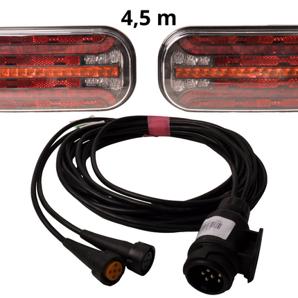 Cantonal Fristom FT-230 - LED verlichtingsset - 13 polig - inclusief dynamische richtingaanwijzers - kies de gewenste hoofdkabel