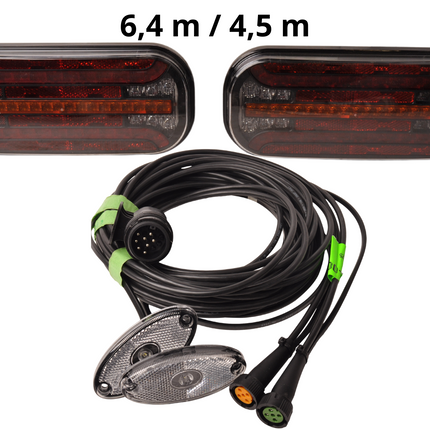 Cantonal Fristom FT-230 - LED verlichtingsset met breedteverlichting - 13 polig- inclusief dynamische richtingaanwijzers - kies de gewenste hoofdkabel