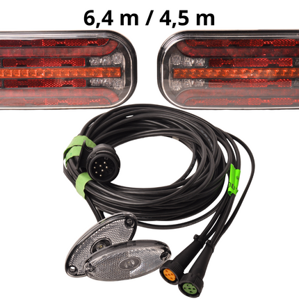 Cantonal Fristom FT-230 - LED verlichtingsset met breedteverlichting - 13 polig- inclusief dynamische richtingaanwijzers - kies de gewenste hoofdkabel