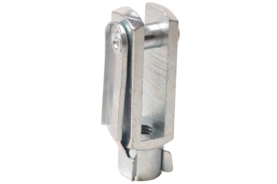Cantonal Gaffel met borgclip M8 x 32