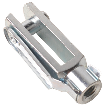 Cantonal Gaffel met borgclip M8 x 32