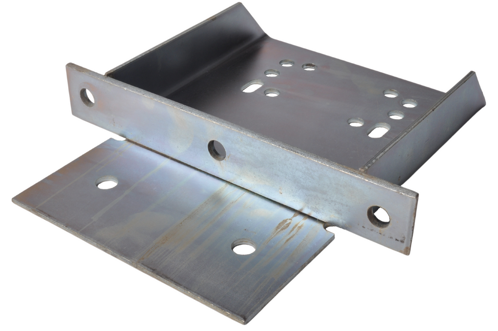 Cantonal Gegalvaniseerd stalen neuswielconsole voor neuswiel & neuswielklem