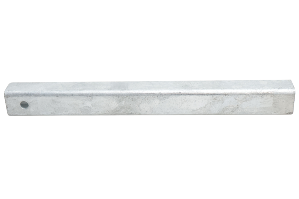 Cantonal Gegalvaniseerde stelpijp 30x30x300 mm voor kantelblok 60x40 mm