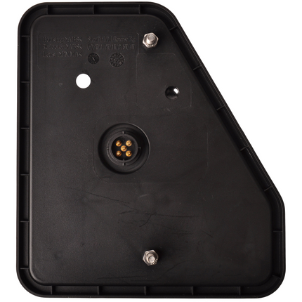 Cantonal Glotrac LED achterlicht links - 208x188x40 mm - inclusief mistlamp en driehoekreflector