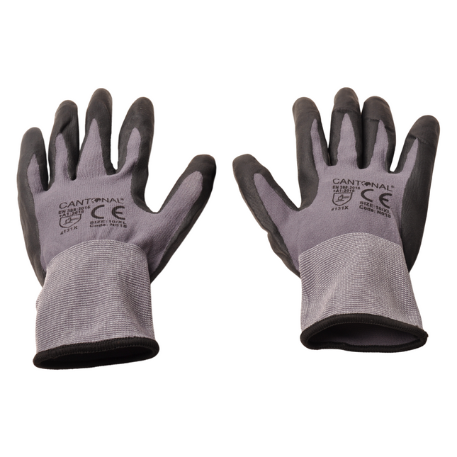 Cantonal Griphandschoen PU-flex met ventilerende rugzijde 1 set