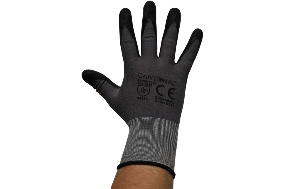Cantonal Griphandschoen PU-flex met ventilerende rugzijde 1 set
