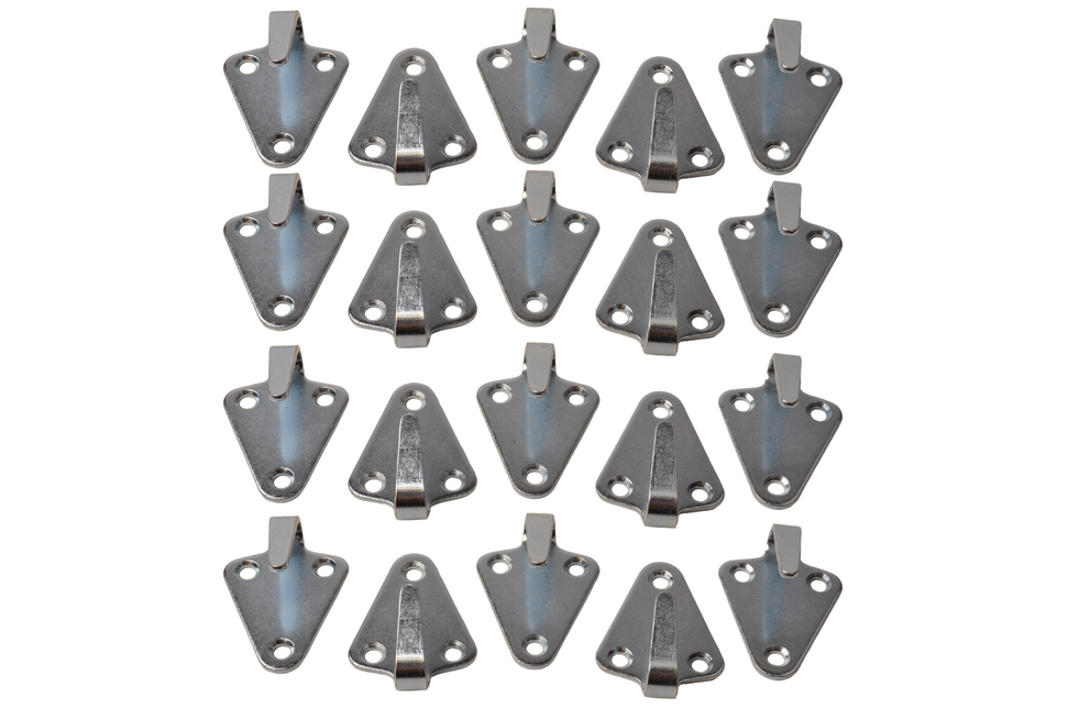 Cantonal Haak voor elastiek of touw 39x53 mm - 20 stuks