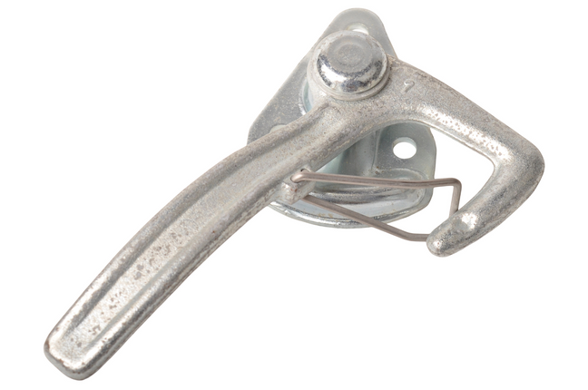 Cantonal Haaksluiting LINKS groot type 1 met veer (grote bevestigingsplaat)