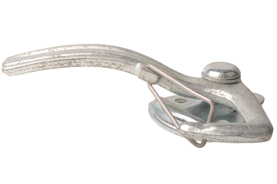 Cantonal Haaksluiting LINKS groot type 1 met veer (grote bevestigingsplaat)