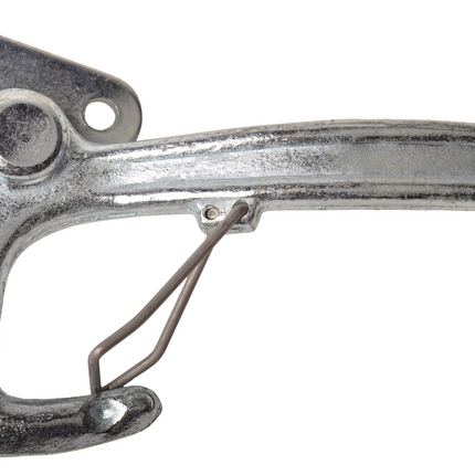 Cantonal Haaksluiting RECHTS klein type 1 met veer (kleine bevestigingsplaat)
