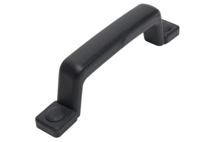 Cantonal Handgreep PVC - zwart - 155 mm h.o.h.