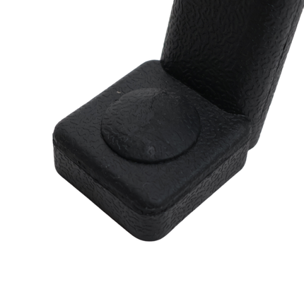 Cantonal Handgreep PVC - zwart - 155 mm h.o.h.