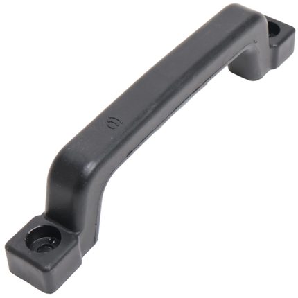 Cantonal Handgreep PVC - zwart - 224 mm h.o.h.