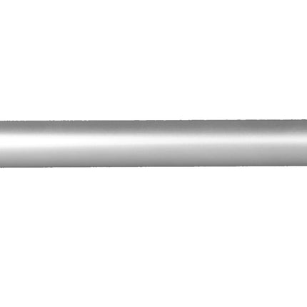 Cantonal Handvat aluminium 300x20 mm - zilver/ zwart