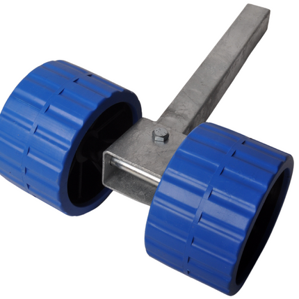 Cantonal In hoogte verstelbare kimrollen set - 30x30x300 mm  - gegalvaniseerd - blauw