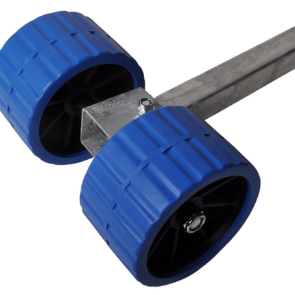 Cantonal In hoogte verstelbare kimrollen set - 30x30x300 mm  - gegalvaniseerd - blauw